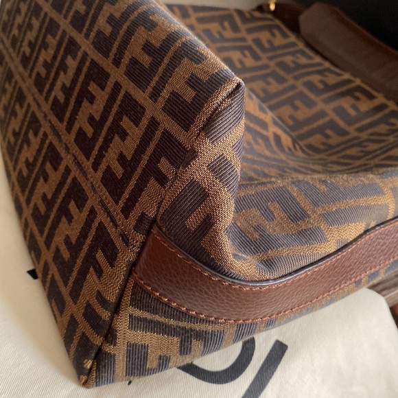 Fendi Zucca Small Hobo Bag - Picture 5 of 12